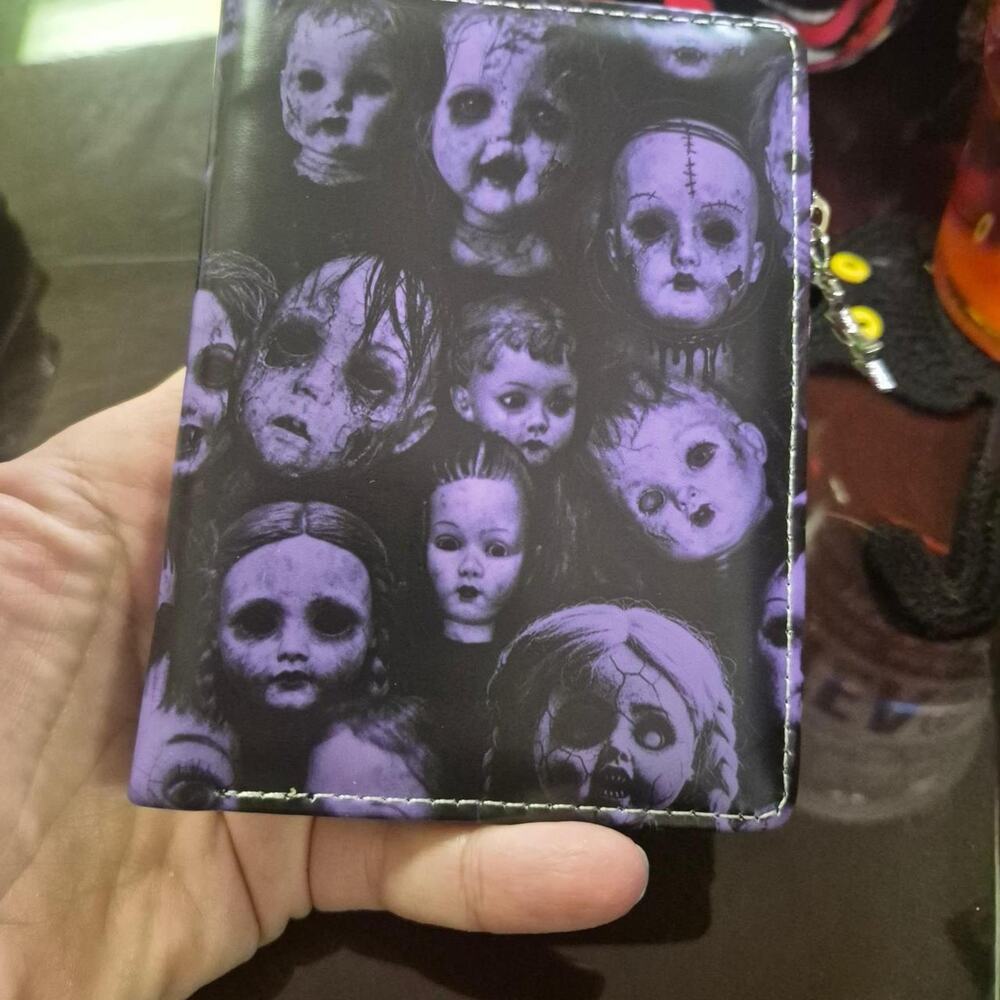 dollhead wallet